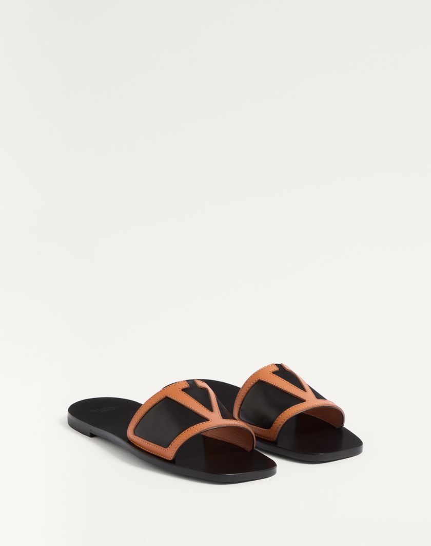 VIVA SUPERSTAR SLIDE SANDAL IN NAPPA LEATHER - Image 1